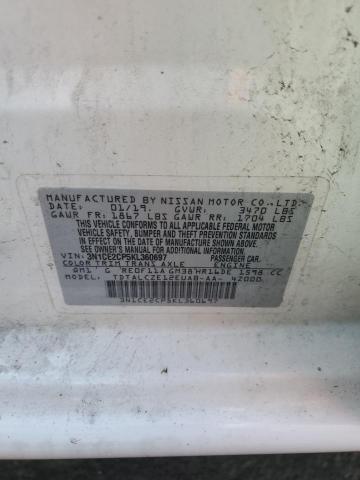 2019 NISSAN VERSA NOTE - 3N1CE2CP5KL360697