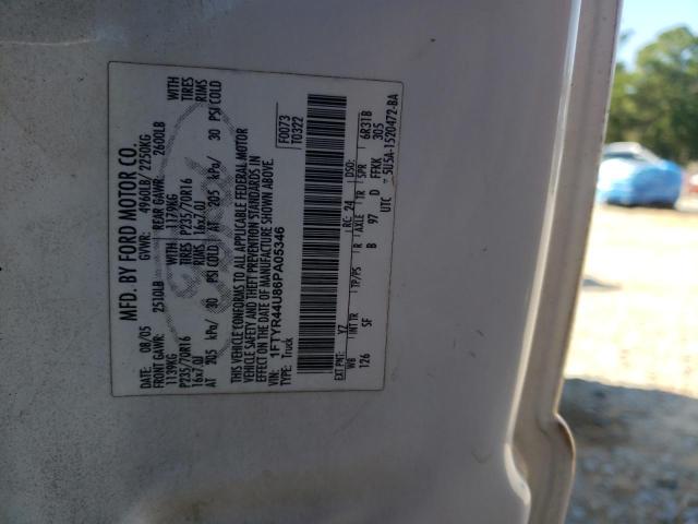 2006 FORD RANGER SUP #3280469153