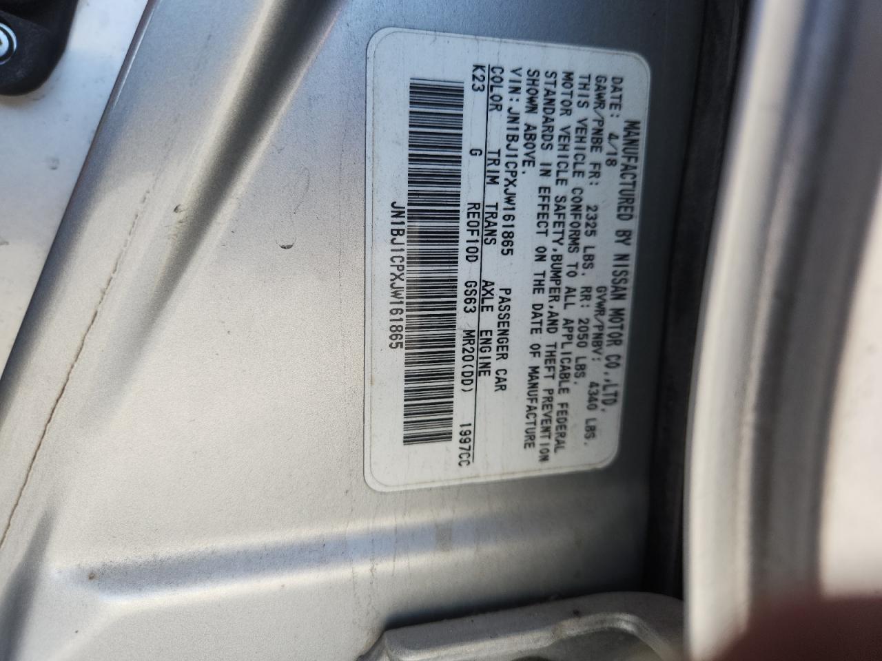 NISSAN ROGUE SPORT S