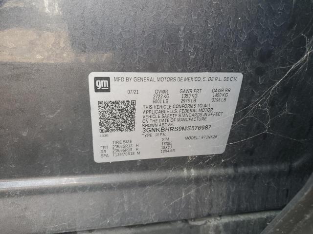 2021 CHEVROLET BLAZER 2LT #3293727924