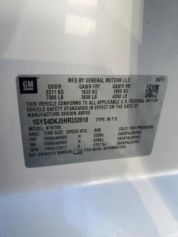 2017 CADILLAC ESCALADE P - 1GYS4DKJ5HR332818