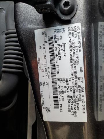 2015 FORD FOCUS SE - 1FADP3F20FL258779