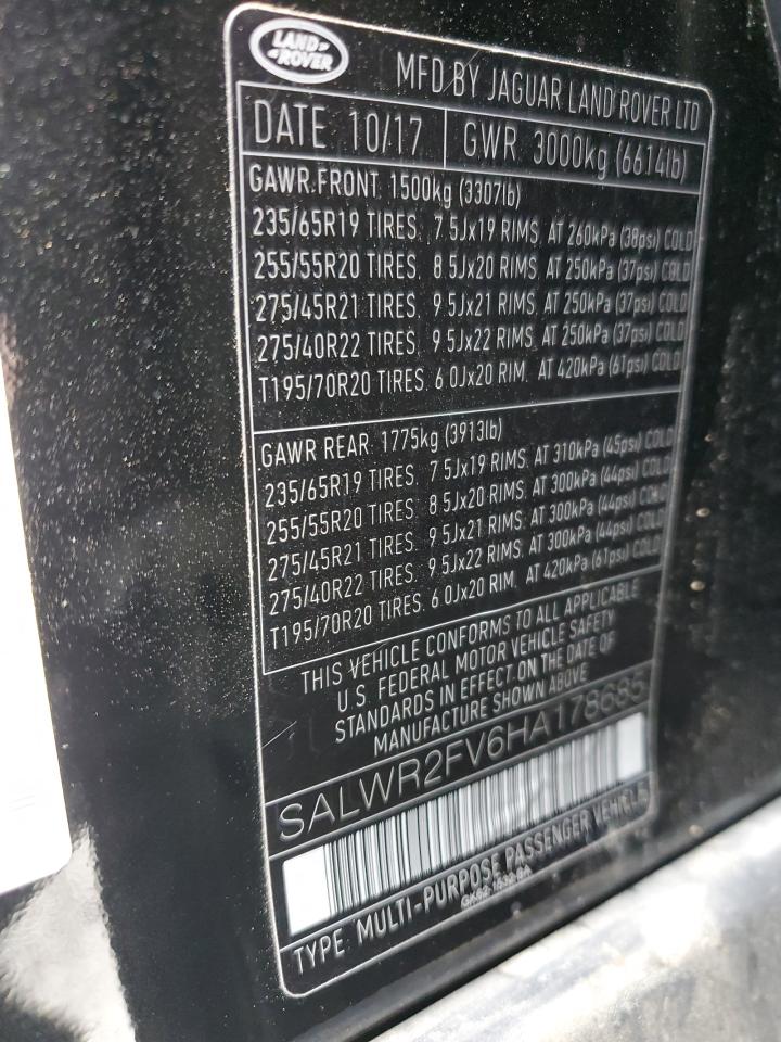 LAND ROVER RANGE ROVER HSE