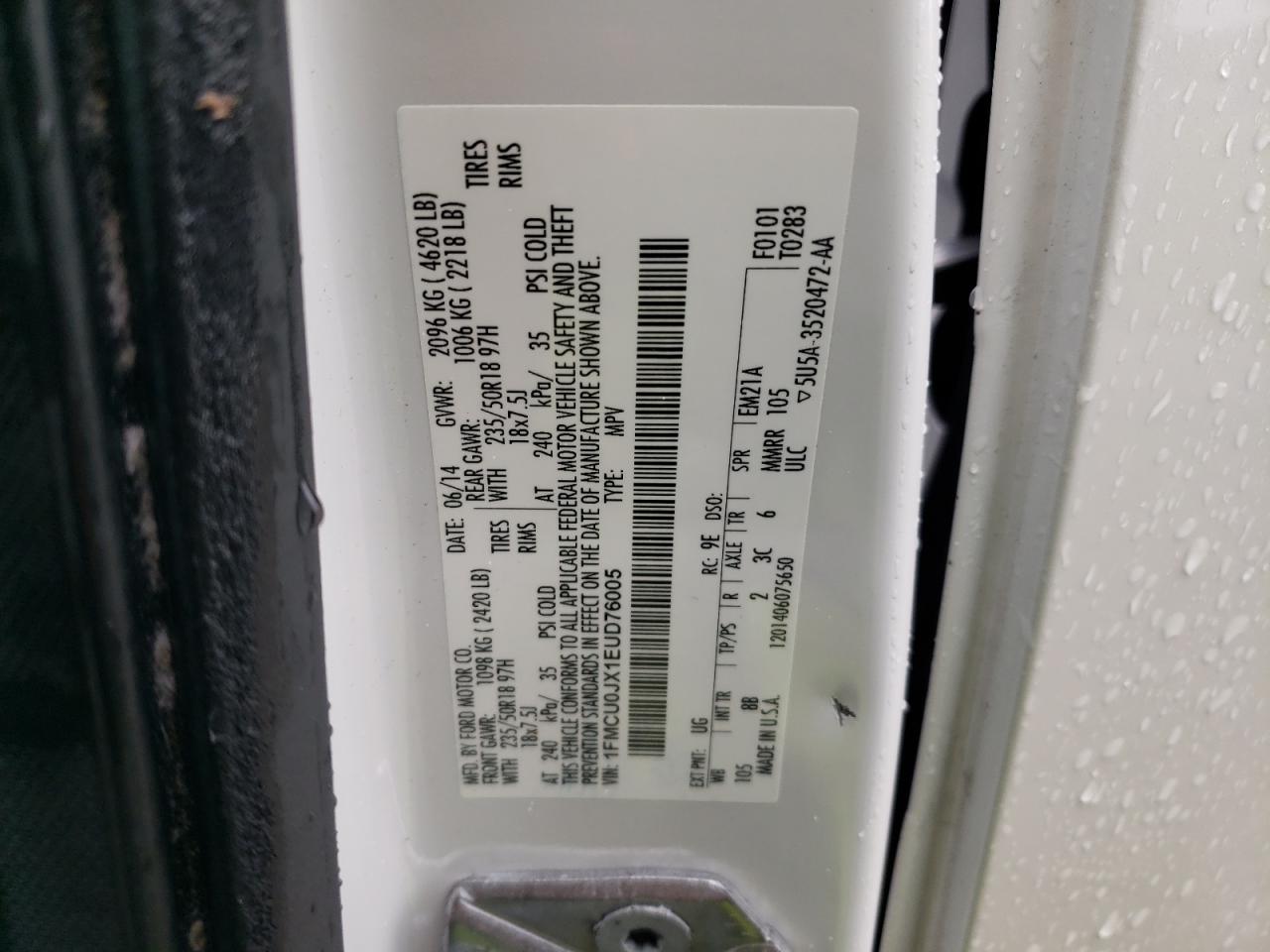 FORD ESCAPE TITANIUM