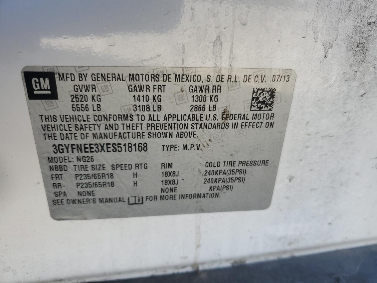 CADILLAC SRX LUXURY COLLECTION