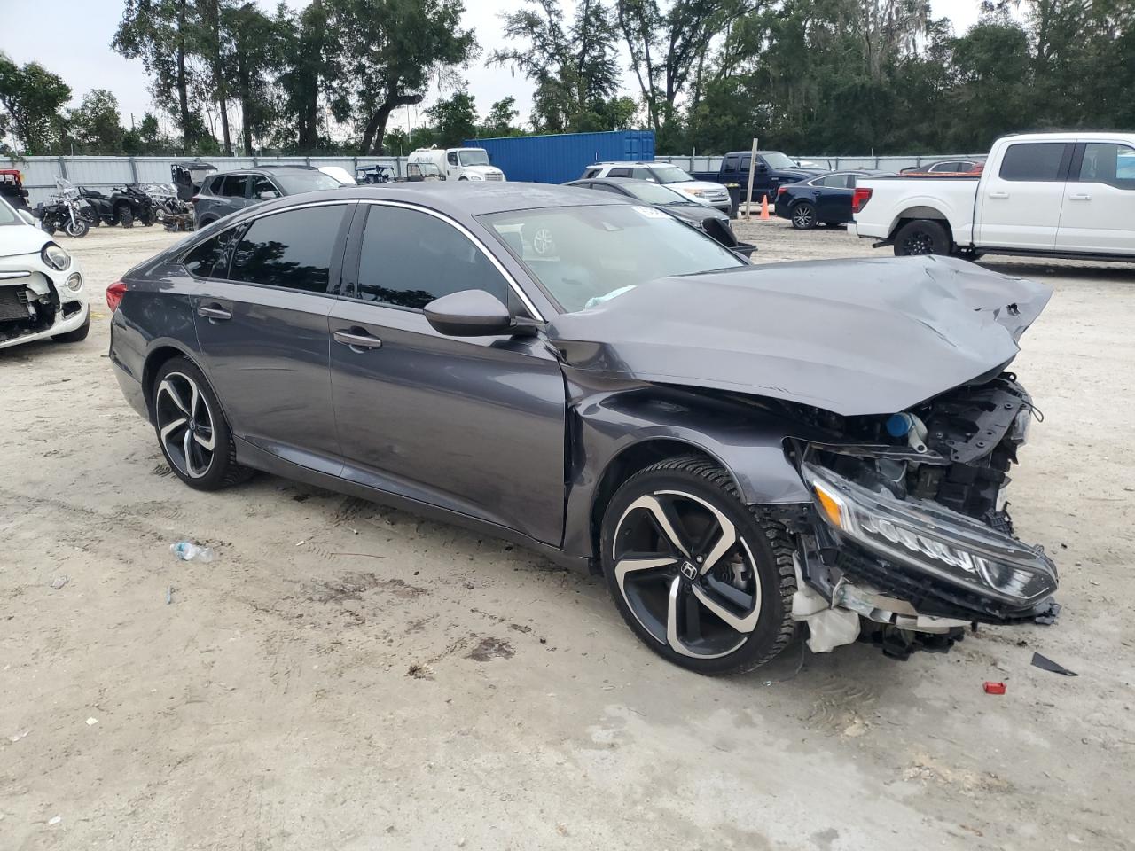 Lot #3302855929 2018 HONDA ACCORD SPO