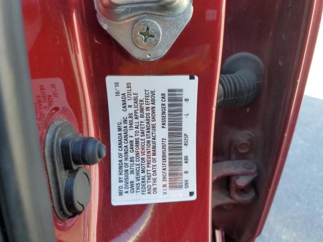 2011 HONDA CIVIC LX - 2HGFA1F5XBH520772