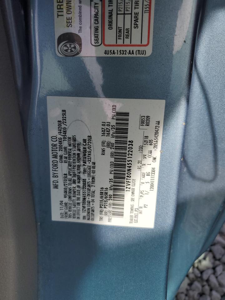 Lot #3317783069 2005 FORD MUSTANG