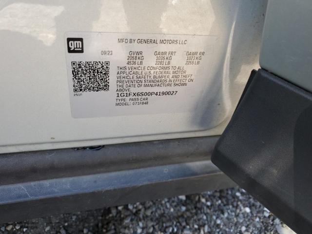 2023 CHEVROLET BOLT EV 2L 1G1FX6S00P4190027