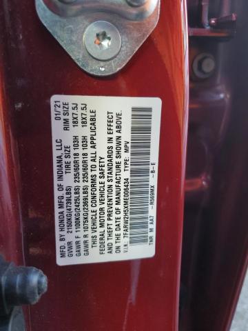 2021 HONDA CR-V EX #3302651027