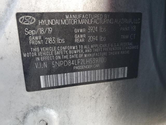 2020 HYUNDAI ELANTRA SE - 5NPD84LF2LH539700