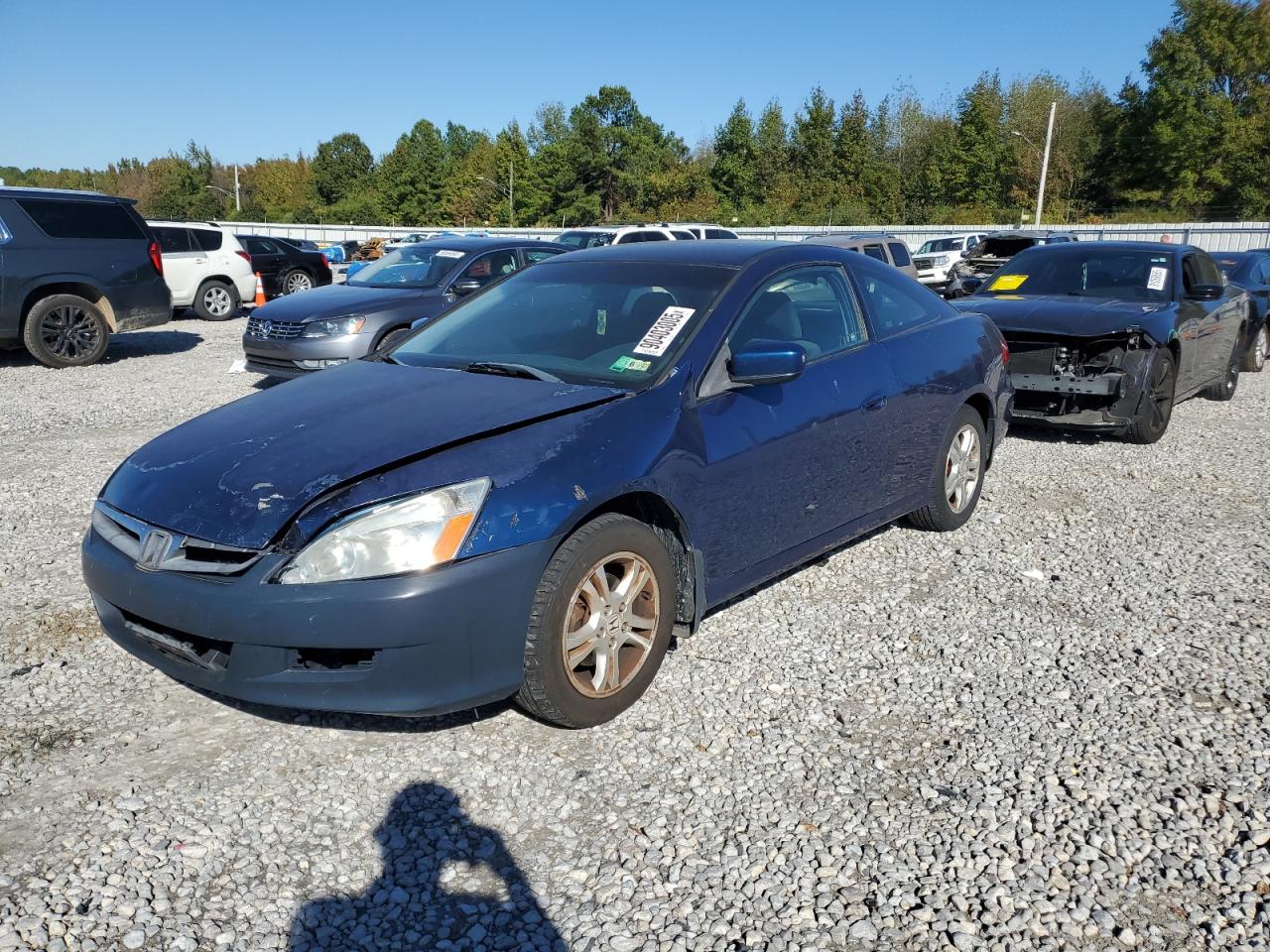 Lot #3296224404 2007 HONDA ACCORD LX