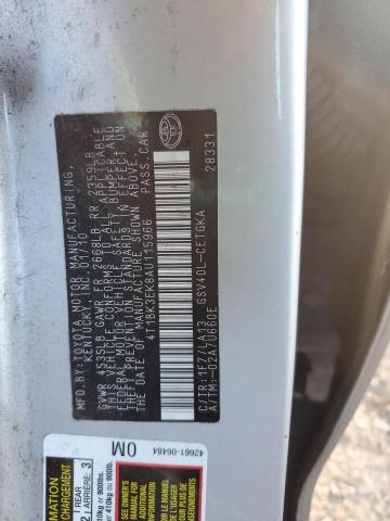 2010 TOYOTA CAMRY SE - 4T1BK3EK8AU115966