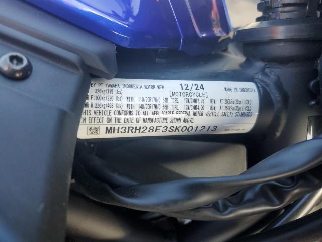 2025 YAMAHA MTN320 A MH3RH28E3SK001213