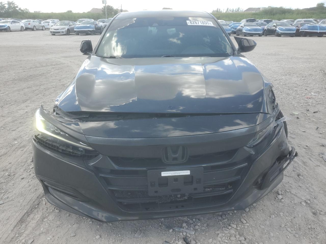 Lot #3315925083 2018 HONDA ACCORD SPO