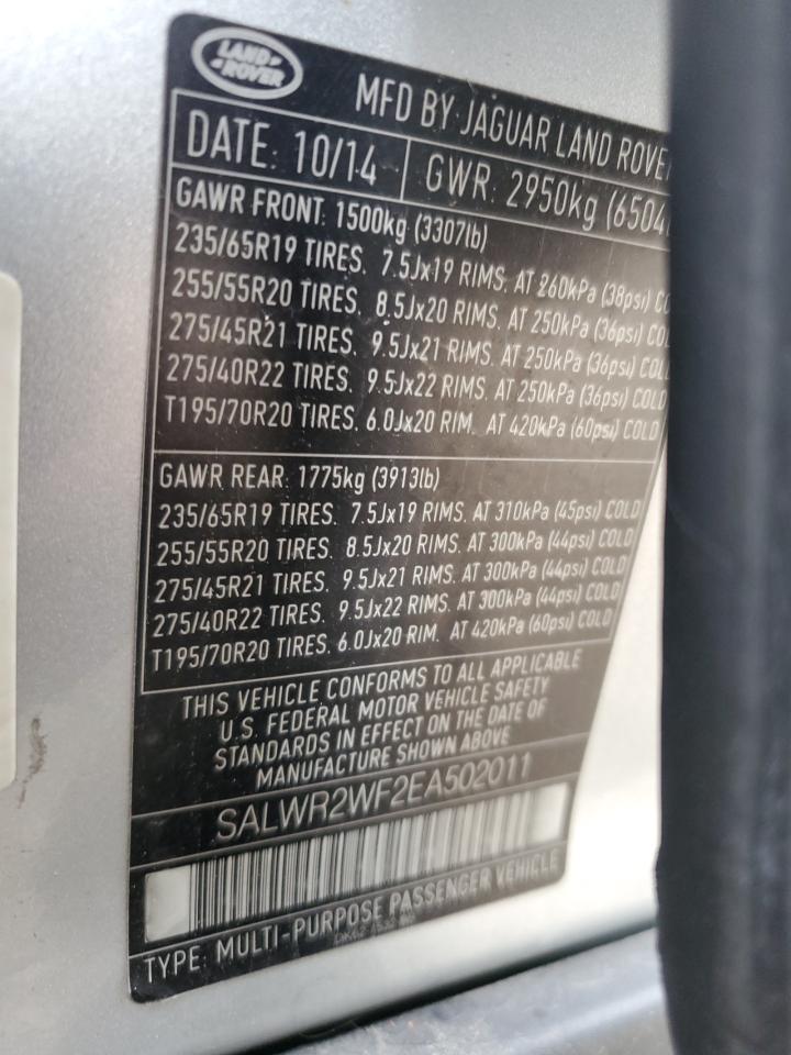 LAND ROVER RANGE ROVER HSE