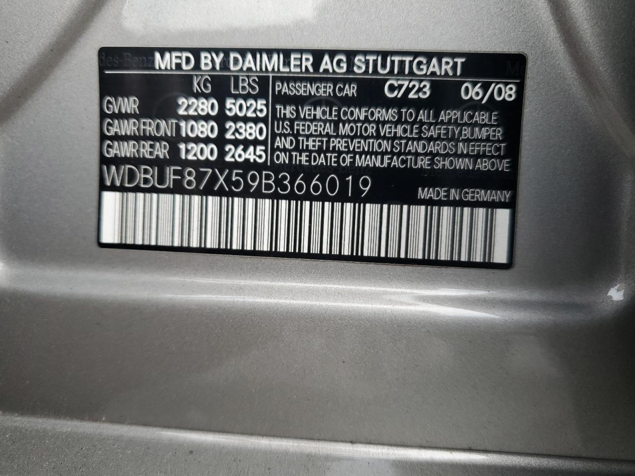 Lot #3291242010 2009 MERCEDES-BENZ E 350 4MAT