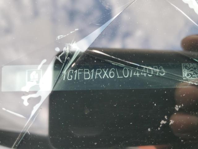 2020 CHEVROLET CAMARO LS 1G1FB1RX6L0144093