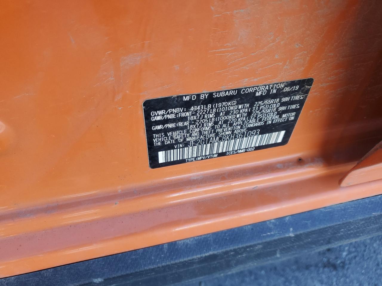 SUBARU CROSSTREK LIMITED