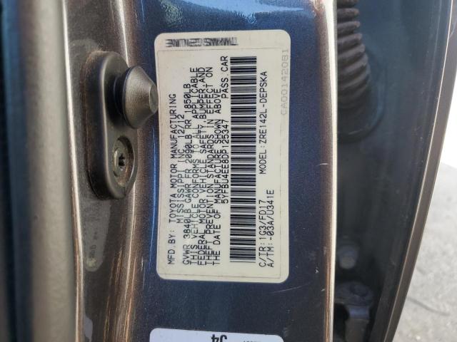 2013 TOYOTA COROLLA BA - 5YFBU4EE8DP125347