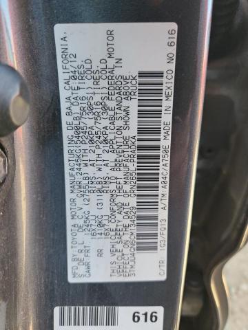 2012 TOYOTA TACOMA DOU #3275770548