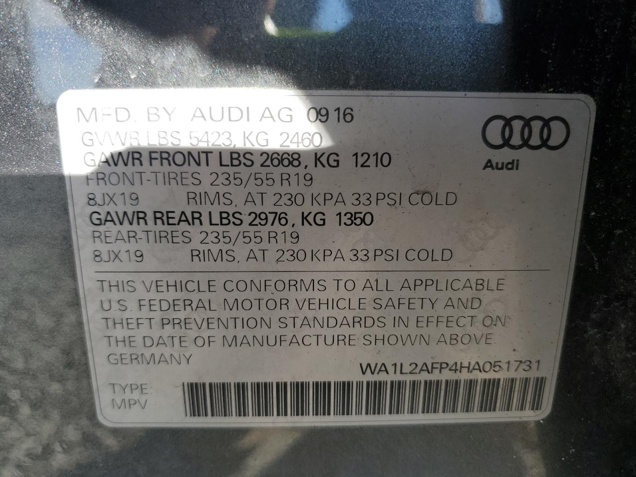 AUDI Q5 PREMIUM PLUS