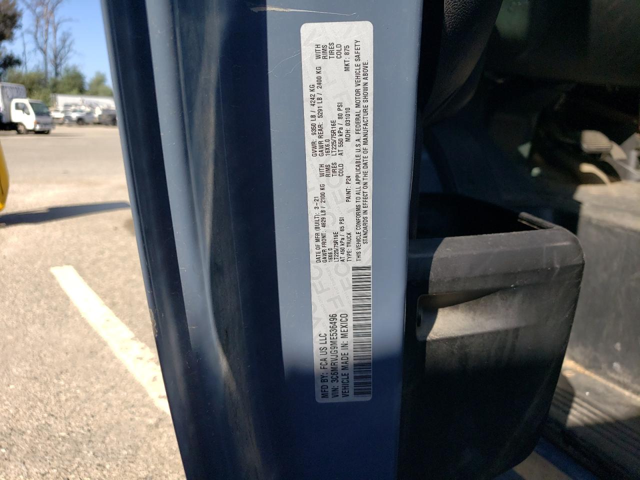 RAM PROMASTER 3500 HIGH