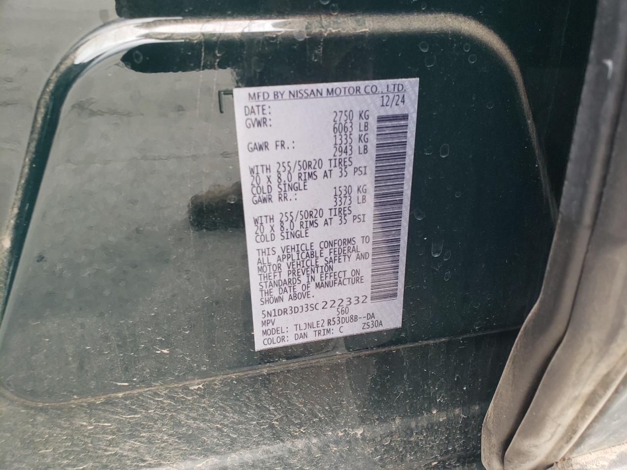 NISSAN PATHFINDER PLATINUM