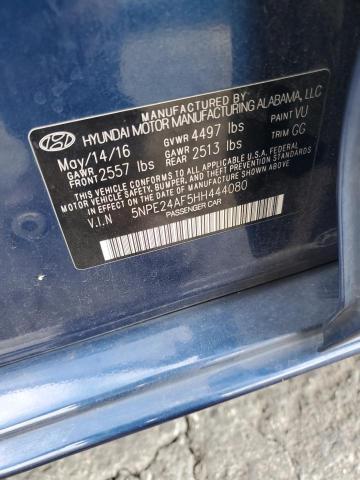 2017 HYUNDAI SONATA SE - 5NPE24AF5HH444080