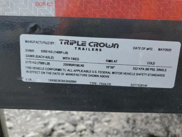 2025 TRIPLE CROWN UNKNOWN #3273796356