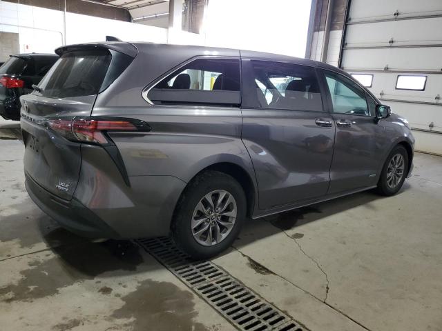 2021 TOYOTA SIENNA XLE 5TDYSKFC2MS015192