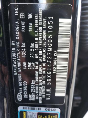 2021 KIA K5 LXS - 5XXG14J27MG051051