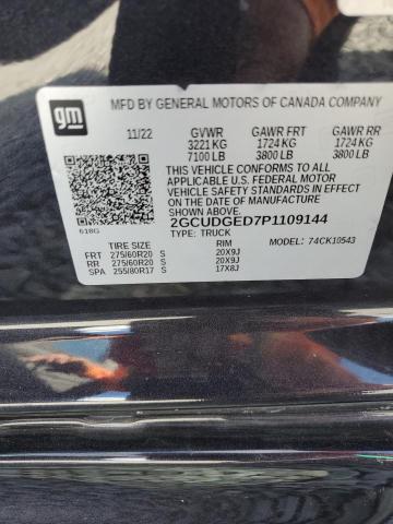 2023 CHEVROLET SILVERADO - 2GCUDGED7P1109144