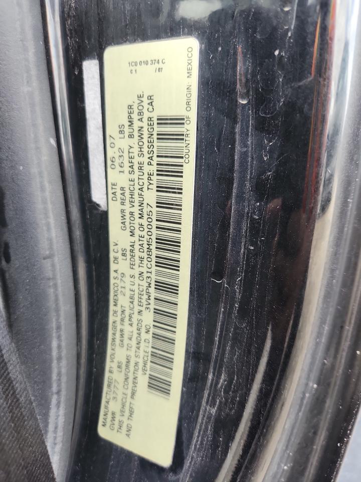 Lot #3287886252 2008 VOLKSWAGEN NEW BEETLE