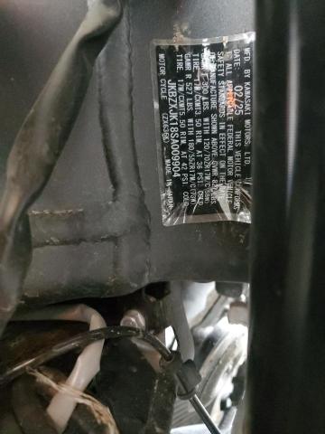 2025 KAWASAKI ZX636 K - JKBZXJK18SA009904