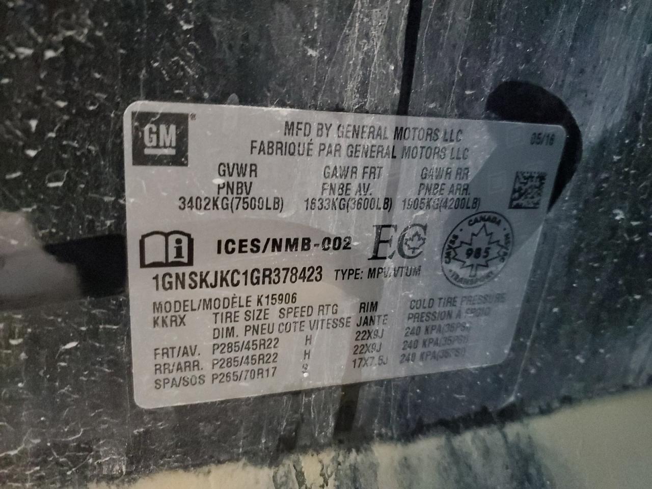 CHEVROLET SUBURBAN K1500 LTZ