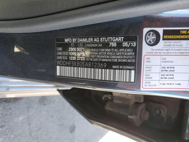 2014 MERCEDES-BENZ E 350 - WDDHF5KB2EA812369