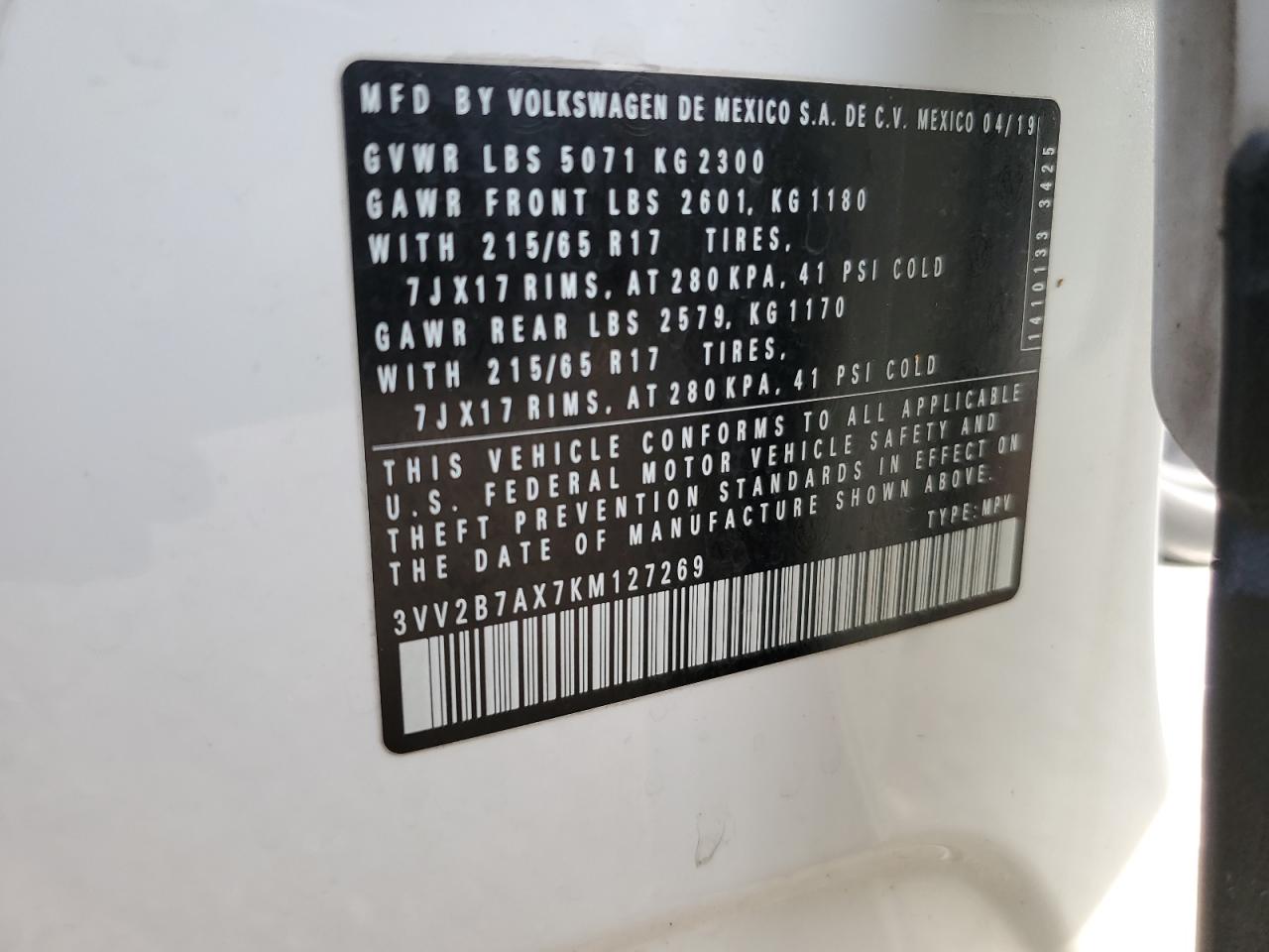 VOLKSWAGEN TIGUAN SE