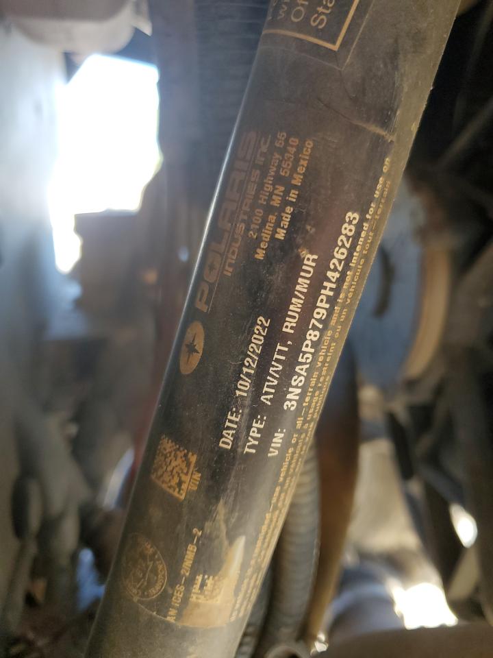 Lot #3302790920 2023 POLA RZR TRIAL PERMIUM