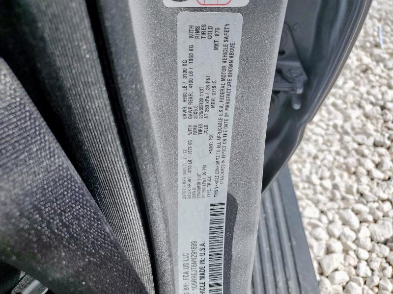 2022 RAM 1500 LARAM - 1C6RREJT8NN291609