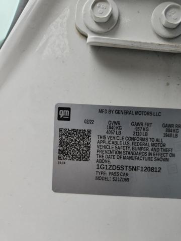 2022 CHEVROLET MALIBU LT #3279538273