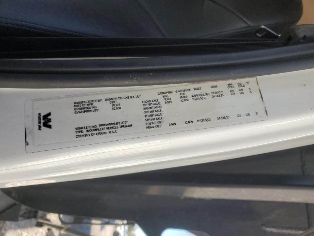 Lot #3268252021 2018 WESTERN STAR/AUTO CAR NEW 4700 C