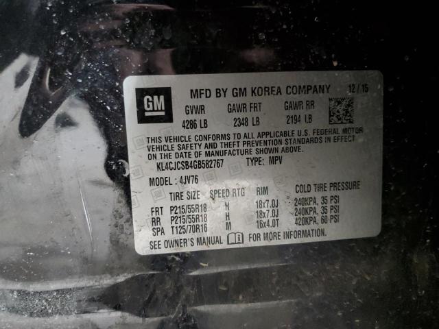 2016 BUICK ENCORE #3316722444