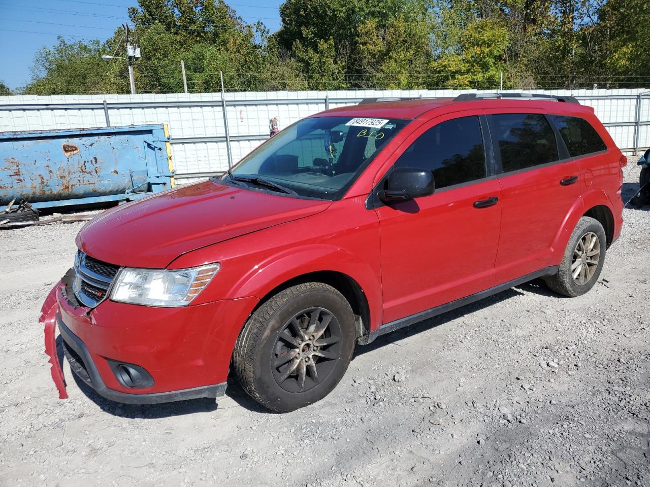 Lot #3283836414 2017 DODGE JOURNEY SX