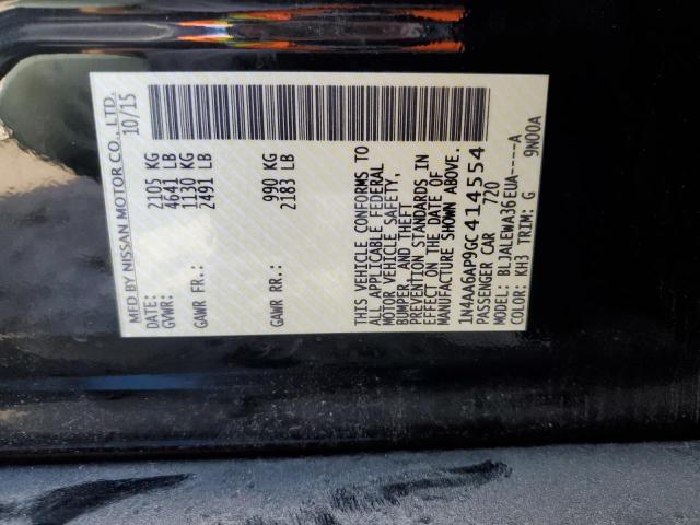 2016 NISSAN MAXIMA 3.5 #3298145288