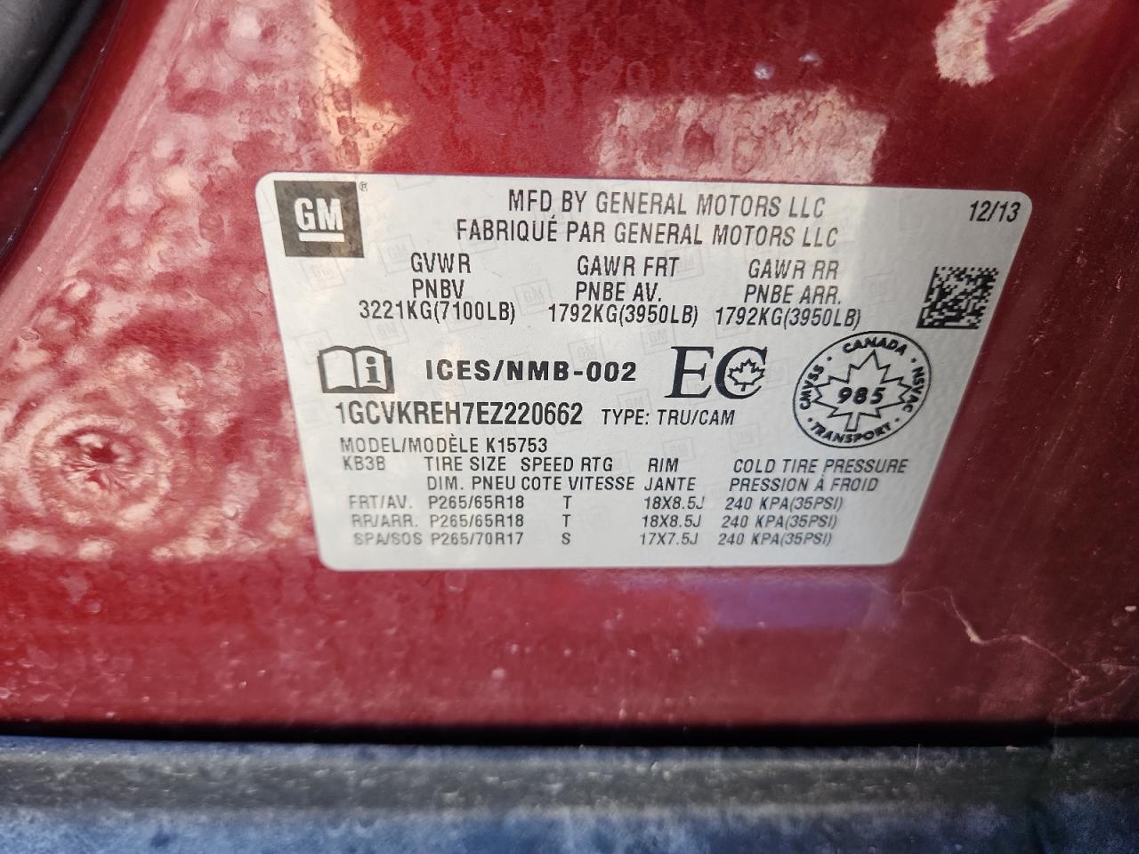 CHEVROLET SILVERADO K1500 LT