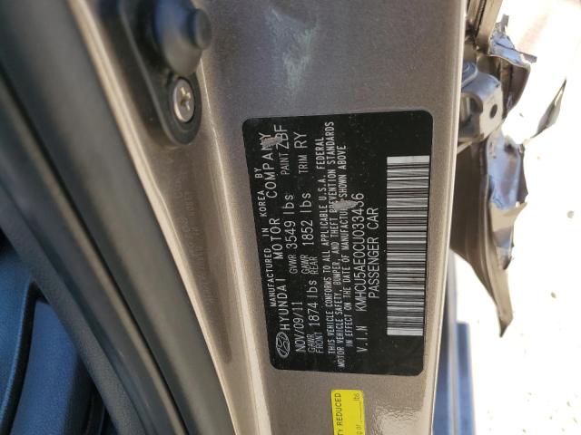 2012 HYUNDAI ACCENT GLS #3297147510