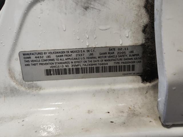 2011 VOLKSWAGEN JETTA TDI - 3VWPL7AJXBM676894