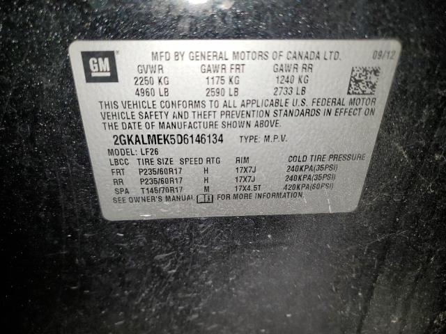 2013 GMC TERRAIN SL - 2GKALMEK5D6146134