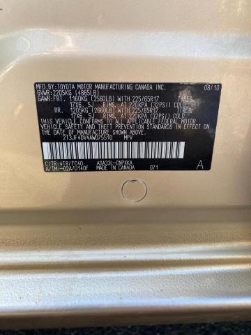 2010 TOYOTA RAV4 - 2T3JF4DV4AW075510